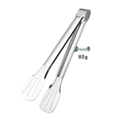 Thickened Stainless Steel Food Tongs