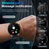 LIGE New Men Smart Watch LED Flashlight BT Call Waterproof Heart Rate Sleep Health Monitoring Fitness Watch