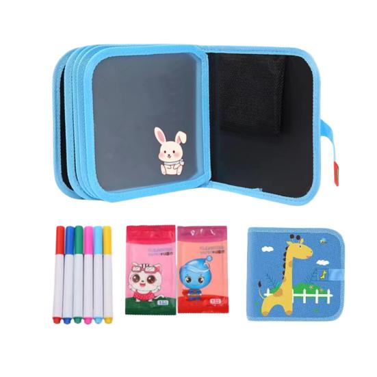 Children Drawing Book with Pens 6/10/14/16 Pages Erasable Painting Book Toddlers Boys Girls Educational