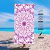Oversized Mandala Beach Towel, Quick Dry Absorbent Microfiber Bath Towel, Sand-Free Beach Blanket Towels Bath Towel Hand Towel
