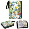 Card Album 4 Compartments 400 Slots 50 Pages 24x18x5cm Multicolor Wear Resistant Waterproof