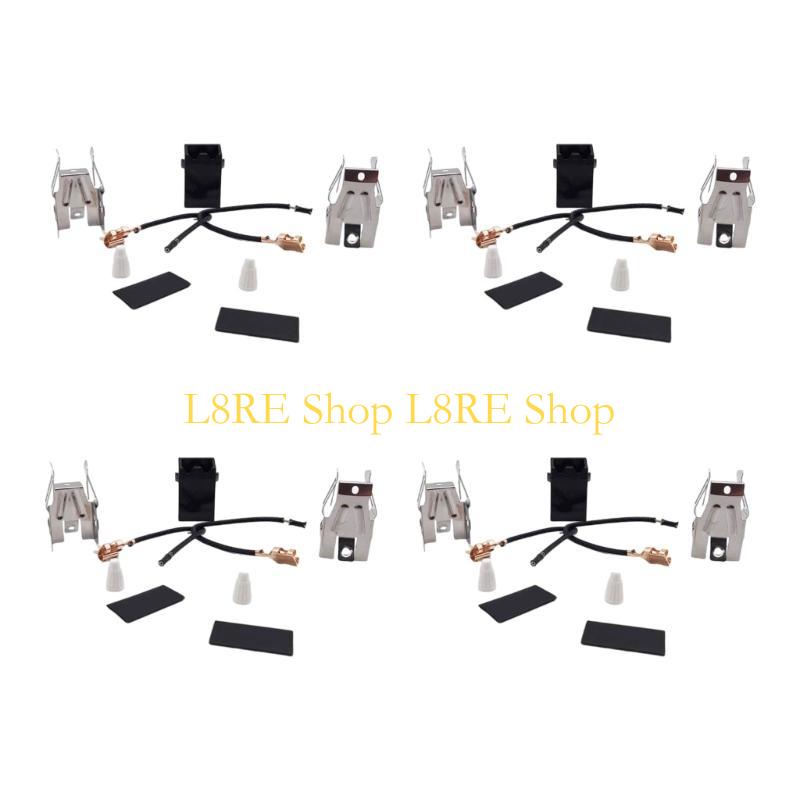 L8RE 4 Set Burners Receptacle Set Perfect for Home and Professional Kitchens Providing Stable and Effective