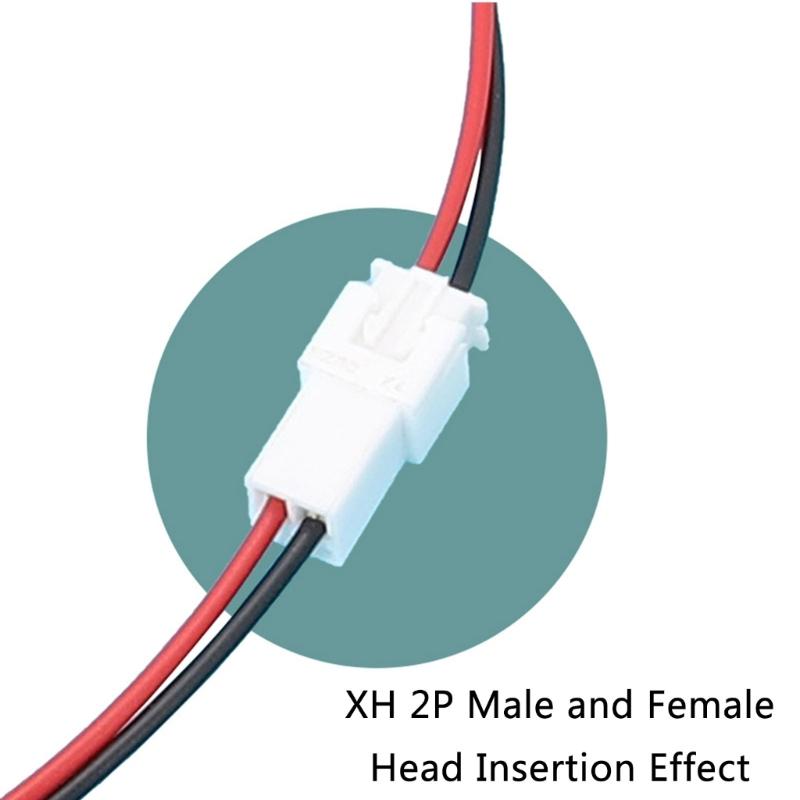 Durability USB A Male to XH2.54 2Pin Connectors Wire for Electronics and Microcontroller Module 1007 24AWG Wire