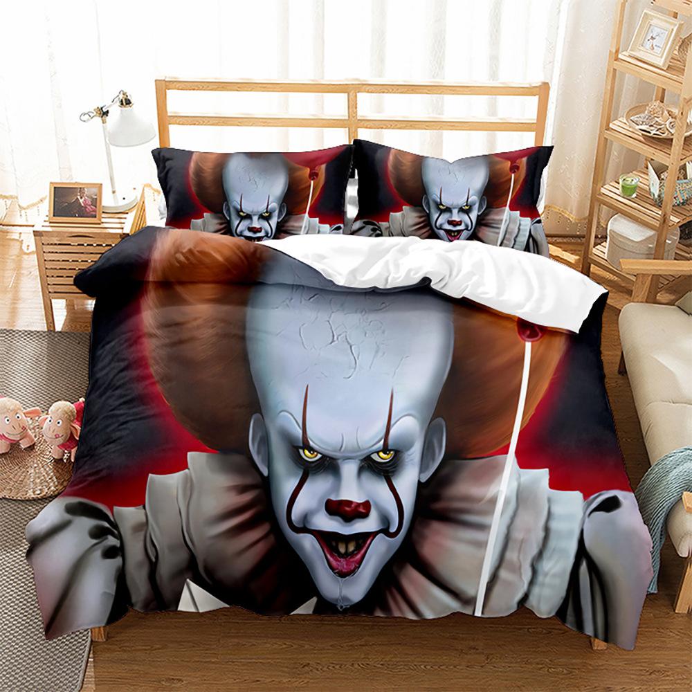 Joker Soul Joker Series 3D Digital Printing Bedding Three-Piece Set