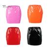 Leather Mini Imitation Skirt Sexy Versatile Solid Color Short Skirt Parties Clubs Women Bottoming Skirt Fashion Garment