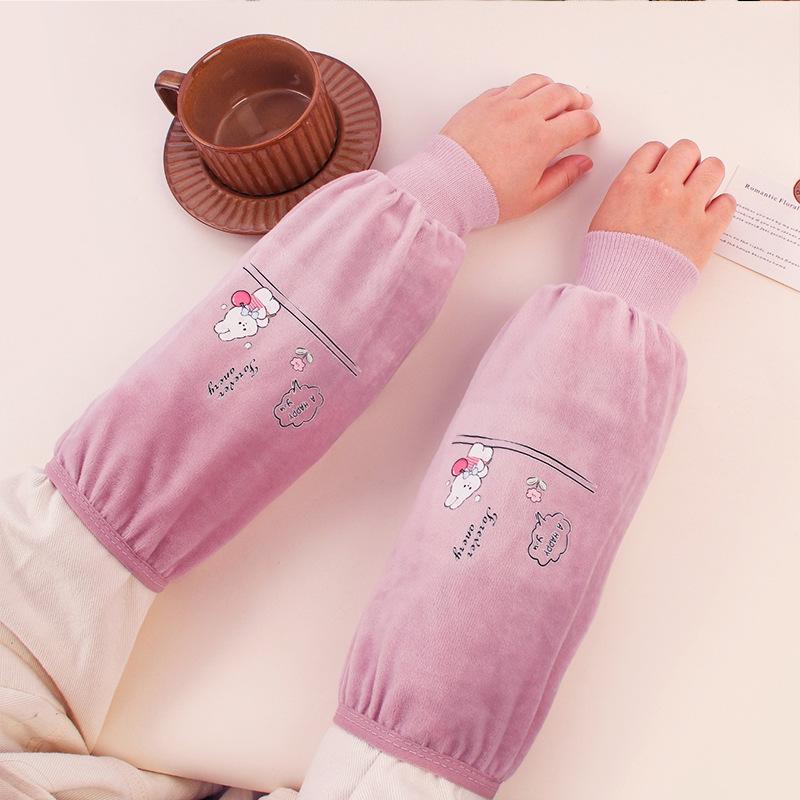 Fleckabweisende Armschoner für Damen - Herbst/Winter Schutzhüllen für Küche, Büro und Arbeitszimmer