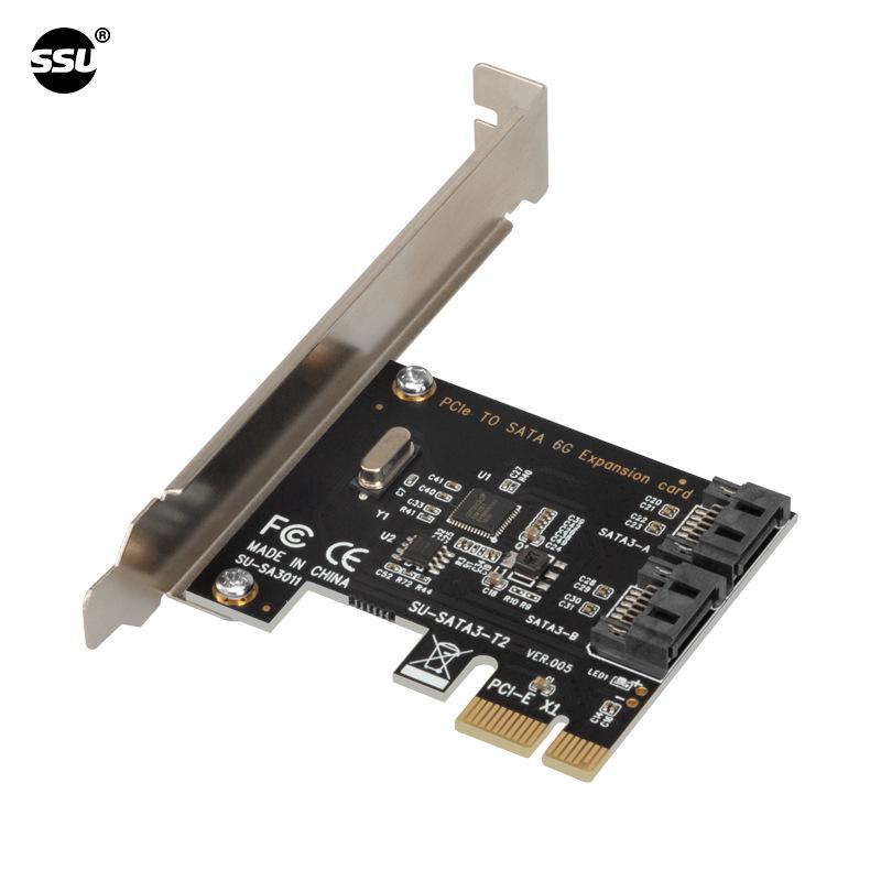 PCI-E To SATA 3.0 Expansion Card - SATA 6GB Hard Disk Adapter