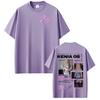 Singer Kenia Os Pink Aura Tour Album Merch Graphic T Shirt Unisex Women Retro Aesthetic TShirts Casual Oversized Short Sleeve Tees
