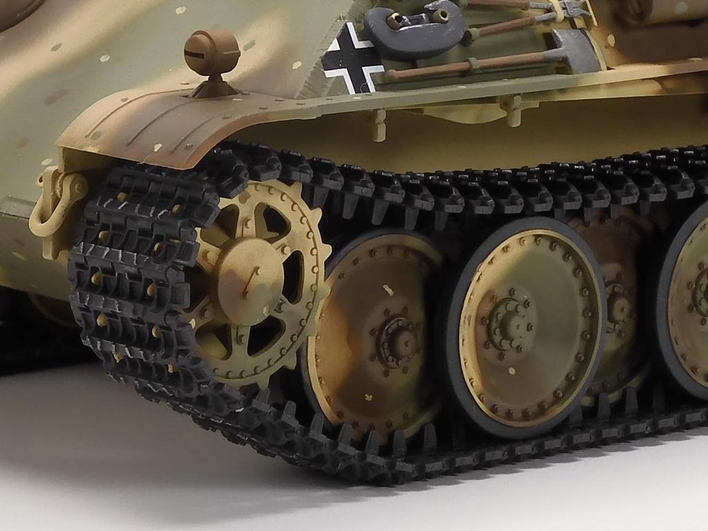 Tamiya RC Tank Series 19 German Panther G Late Production dedicated radio control Electric Radio Control 48219 1/35 No. (with system)