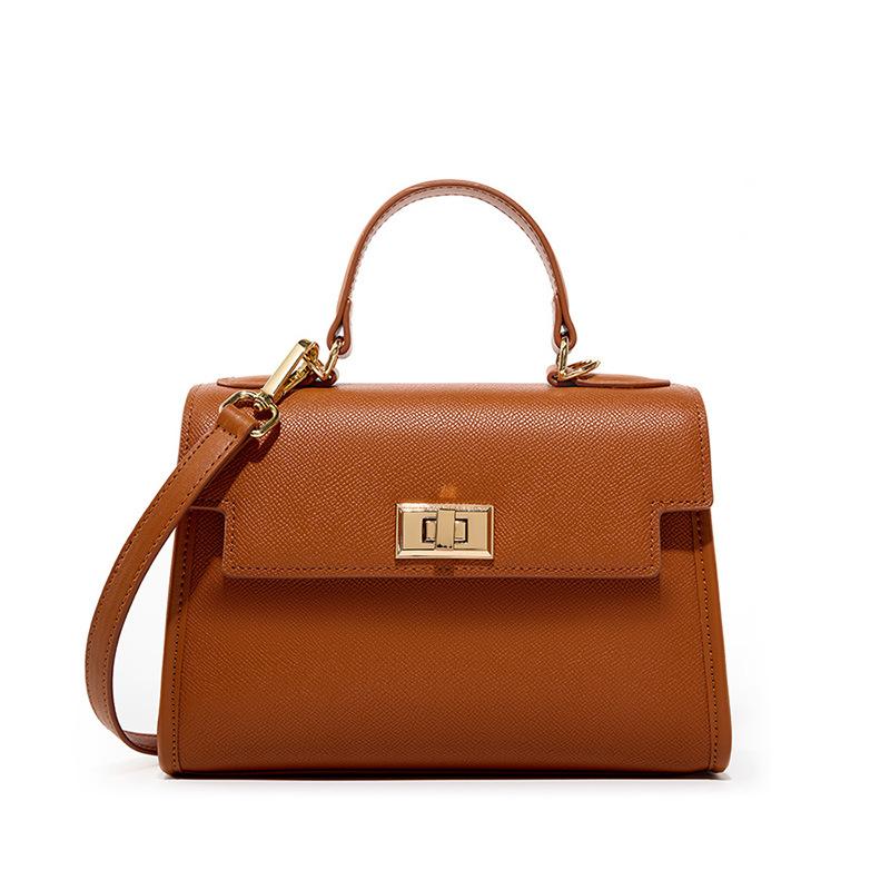 Popular All-in-one Leather High-grade Leather Carry-on Bag Crossbody Handbag Female Classic