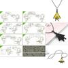 Gravity Falls Bill Pendant Chain In Alloy With Electroplated Finish For Cosplay And Daily Wear