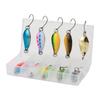 10Pcs Fishing Spoons Lures Single Hook Set Spoons Hard Fishing Lures Metal Fishing Lures Fishing Sequins Lures Baits