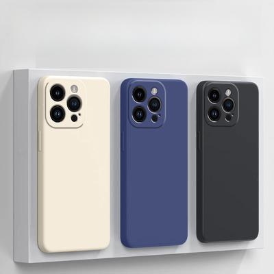 Applicable To Apple 11pro Mobile Phone Case IPhone Protective Case Liquid Soft Silicone Full-cover Anti-fall Case for Men and Women