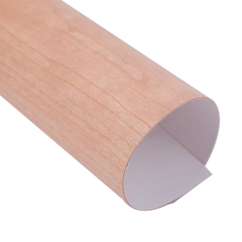 ISL Natural Wood Slice Wood Stickers, Cherry, A4 Size, 210 X 297mm, Set of 5