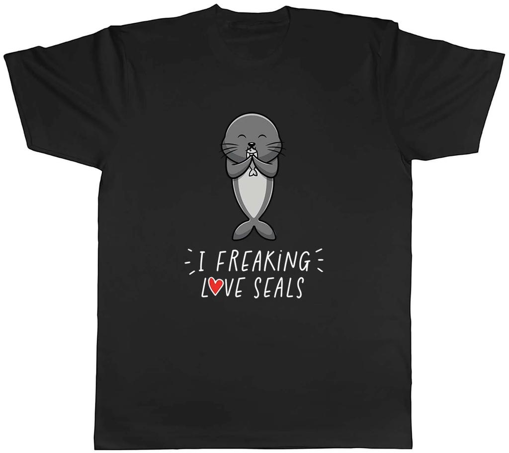 Seal Lover Mens T-Shirt Fish Marine Cute Flipper Unisex Tee Gift