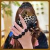 Cartoon Skin-friendly Feel Phone Case For Samsung Galaxy M56 5G/SM-M566B Cute Silicone Back Cover Black Pearl Pendant