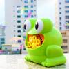 Hot Cute Funny Frog Automatic Bubble Machine Blower Maker Party Summer Outdoor Toy For Kids  And Drop Shipping