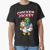 Chicken Jockey Zombie Pixel Art Zombie Gamer Sty Made In UsaAus TShirt S2xl
