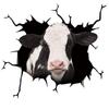 Animal Car Stickers Waterproof PVC Auto Scratch Occlude 3D Simulation Electrostatic Decal Car Window Home Decoration