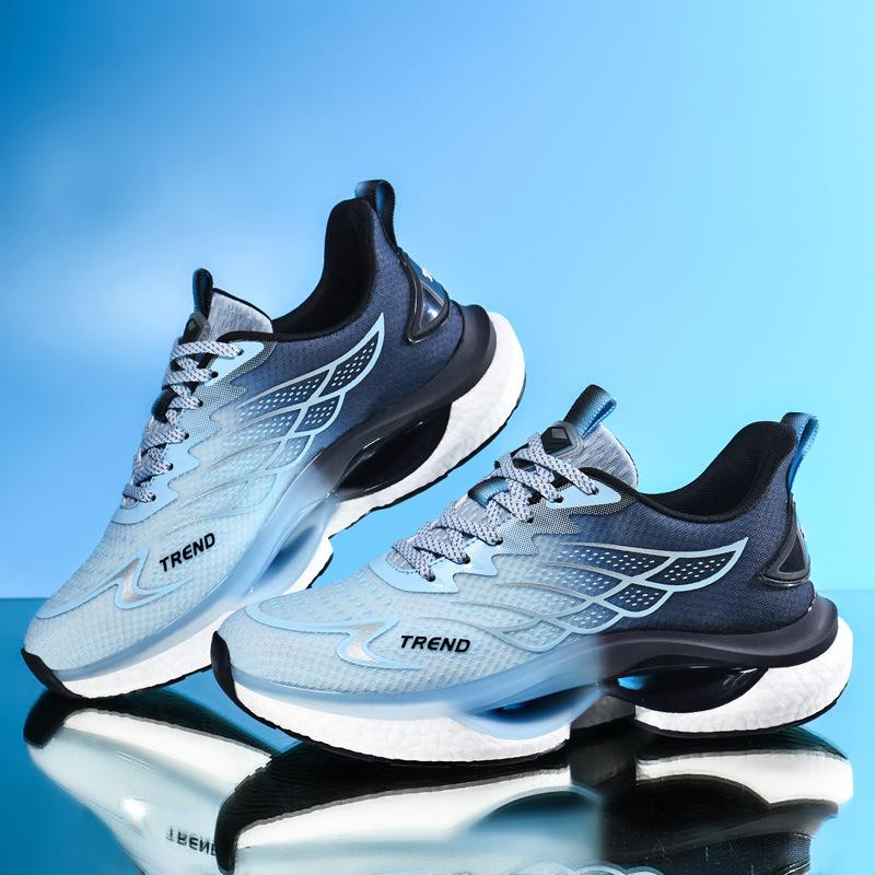 Summer new popcorn sneakers for men and women ultra-light and comfortable outdoor running shoes for men