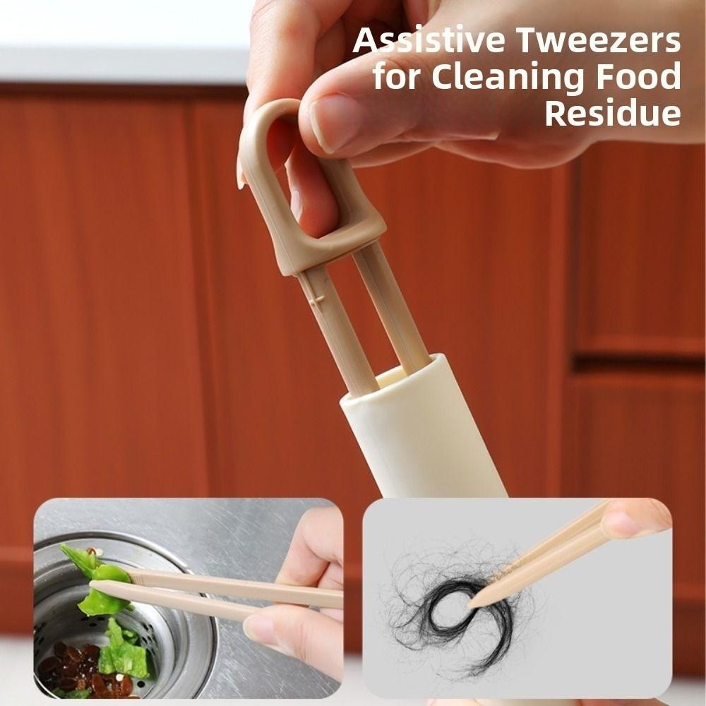 Stain Removal Rotatable Pot Scrubber Long Handle Cookware Cleaner Brush Kitchen Use