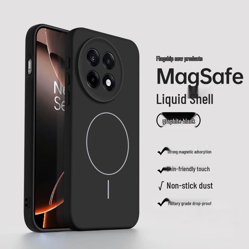 NEYAA Magnetic Liquid Silicone Phone Case for OnePlus