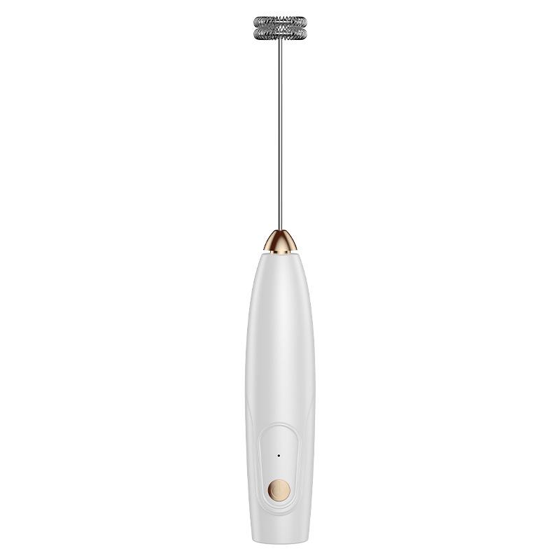 

Stainless Steel Electric Milk Frother & Handheld Whisk Beater for Cream and Cake See Details білий