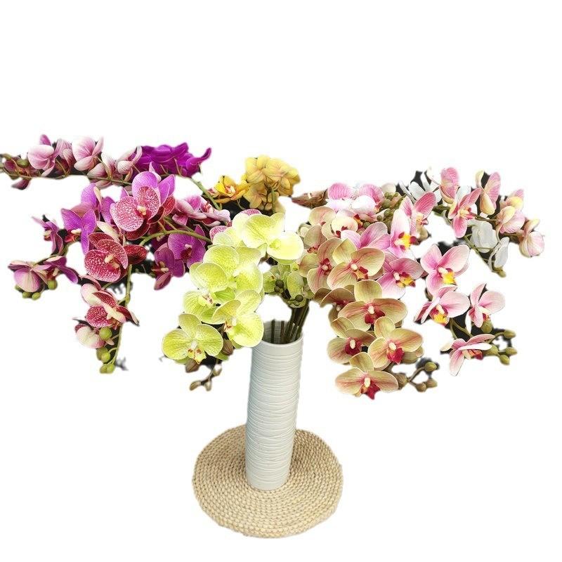 Artificial 3d Printed Butterfly Orchid With Realistic Texture For Wedding Decor And Home Use