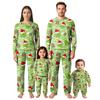 Christmas Prints Family Matching Long Sleeve Tops+Pants Set Family Matching Sets