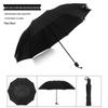 XL Men's Sun Protection Folding Umbrella for 3-5 People - Shade & Rain