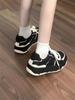 Black board shoes children 2025 new summer student versatile dirt-resistant Internet celebrity versatile non-slip casual panda shoes