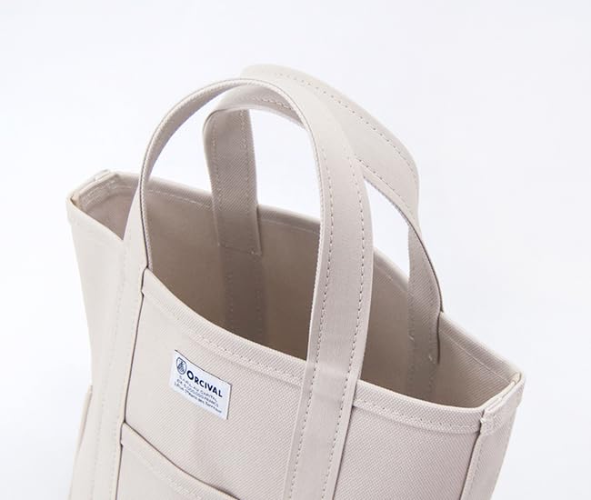 Geantă tote din pânză ORCIVAL S Mărime universală 921 [OR-H0285KWC] MARINE×HAZELNUT