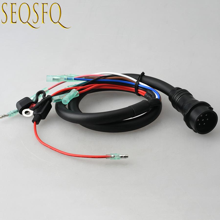 Wire Harness Assembly (7 Pins) 689-82590-11 For Yamaha Boat Motor 2T 20HP 25HP 30HP 689-82590 689-82590-11-00 Boat Engine