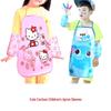 Kids Cartoon Sleeve Cover & Waterproof Apron Set - EVA Sleeveless for Home Chores