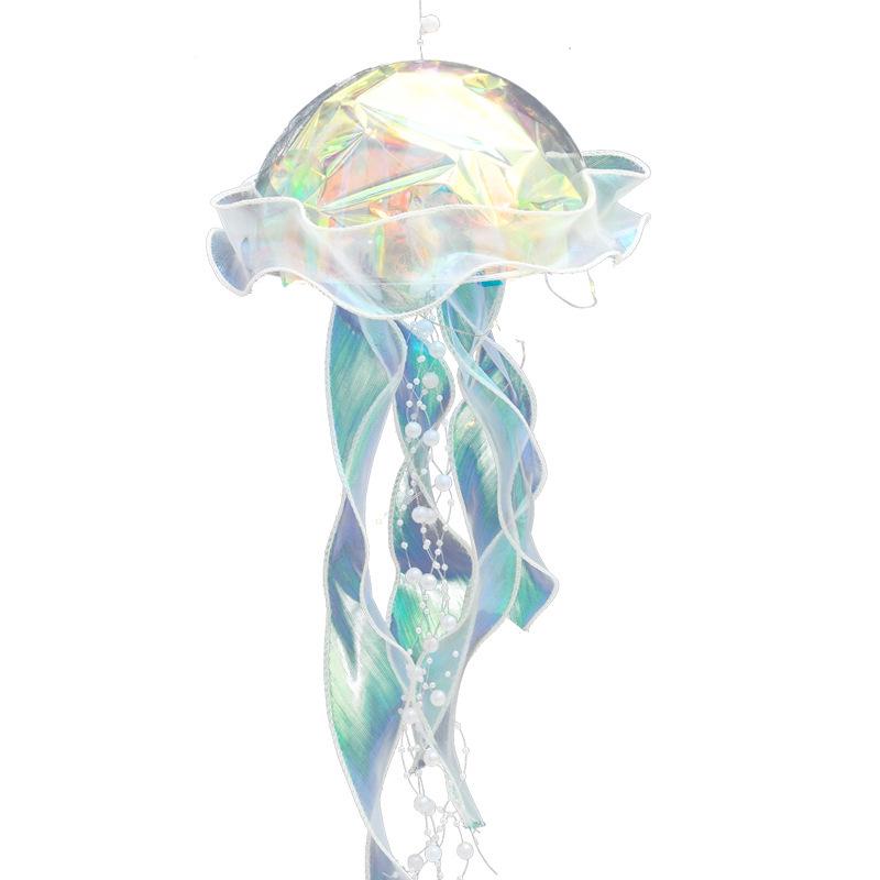 Handmade Jellyfish Lantern DIY Kit: Luminous Children's Handheld Ornament for Mid-Autumn Festival 2025