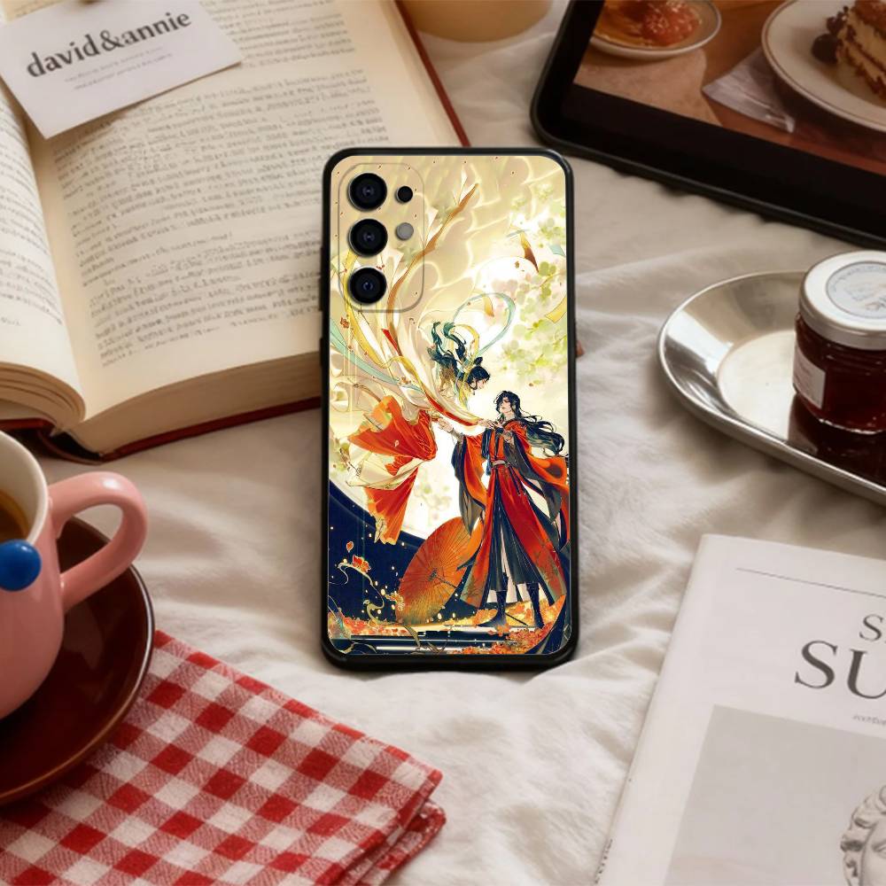 Fanart H-Heaven Officials Blessing   Phone Case For Samsung S 25,24,23,22,30,21,10,9,Ultra,Plus,Lite,FE,4,5 G Soft Black Case