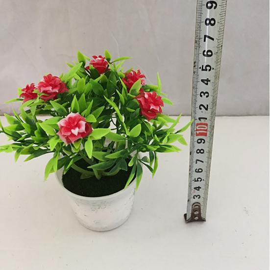 Kreatywna fałszywa roślina Bonsai symulująca zieloną dekorację