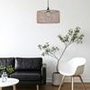 New Paper-made Weave Lampshade Bohemian Style Vintage Hanging Lamp Shade Handwoven Home Decor Pendant Lamp Shade for Bedroom