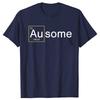 Funny Ausome Autism Graphic 100% Cotton T-shirts Men Women's Fashion Casual Tshirt Loose Oversized Streetwear T Shirt