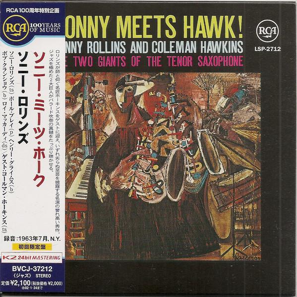 CD SONNY ROLLINS COLEMAN HAWKINS Sonny Meets Hawk BVCJ37212 RCA 2001 Japan ObiJazz Used