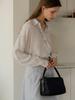 Momet Mia Nylon Shoulder Bag Black