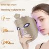 Yedi Renkli Işık Terapisi ile Cilt Gençleştirme için LED Foton Silikon Yüz Maskesi