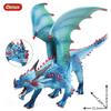 Oenux Original Wilde Dinosaurier Mythos Drache Tiere Modell Feuer Bulle Krake Monster Krabbe Actionfiguren Kinder Sammlung Spielzeug Geschenk