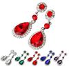 Hochzeitsschmuck Strass-Hochzeitsohrringe für Damen