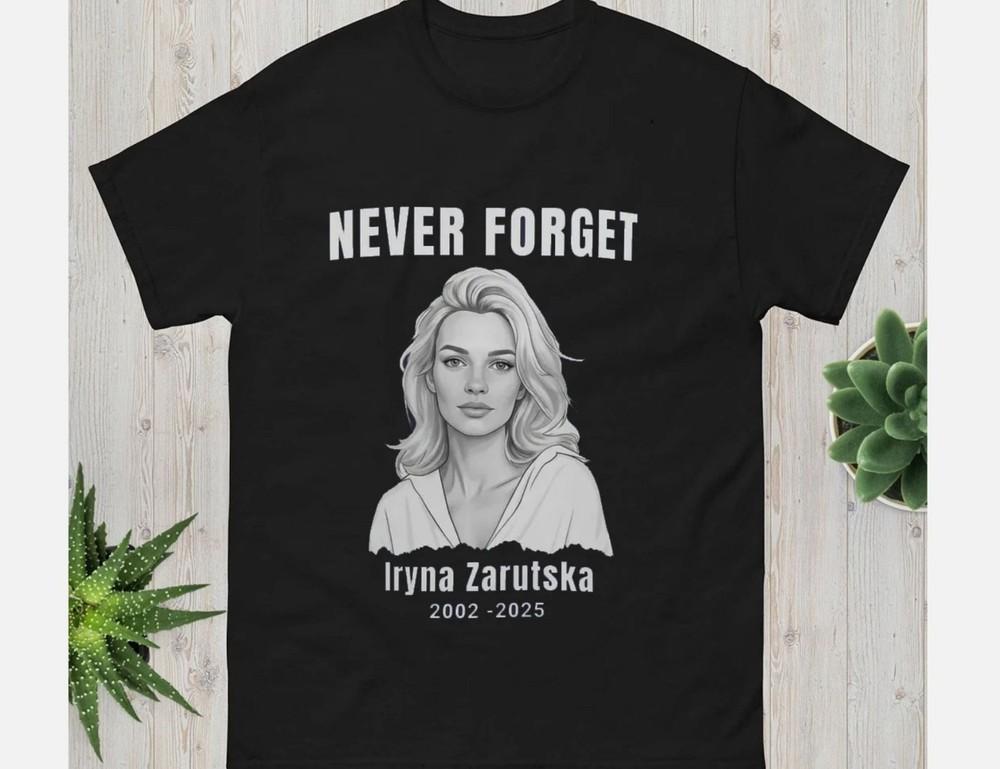 Iryna Zarutska Memorial Tee, Women Are Immortal, North Carolina Protest Shirt Unisex T-Shirt L