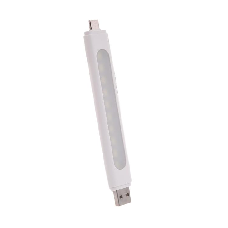 Usb LED Light 10 LED Beads TypeC Night Lamp Support Micro USB or UsbC for Car Computer and Power Banks