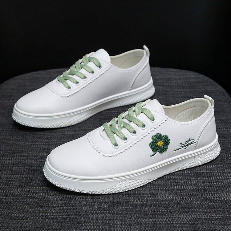 Little zapatos blancos cuero mujeres estudiantes versión coreana de los  zapatos nuevos salvajes zapatos femeninos harajuku fondo plano transpirable  zapatos deportivos casuales comprar a buen precio — entrega gratuita,  reseñas reales con