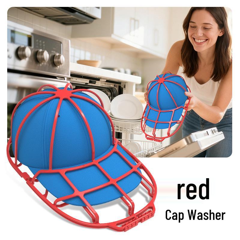 Anti-Deformation Baseball Cap Washer - Hat Bag & Rack for Machine Wash and Care