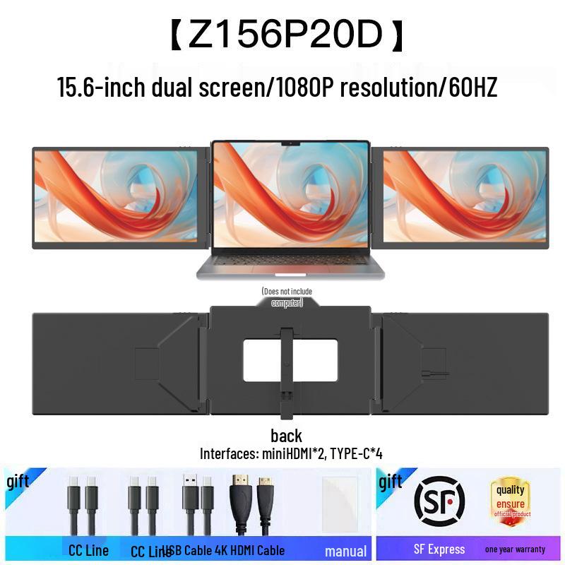15.6" 4K Touch OLED 144Hz Portable Display for Switch