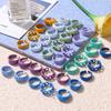 Open Ring 2pcs / Set Ring Knuckle Open Jewelry Christmas Gift Women's Daily Life Jewelry